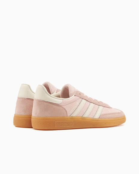Adidas Handball Spezial Sandy Pink (Women's) IG1977 SneakerMood Pair, rear three-quarter view