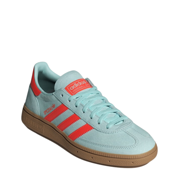 Adidas Handball Spezial "Semi Flash Aqua" IH5374 SneakerMood Front three-quarter view