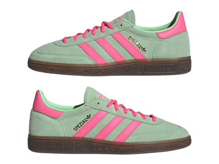 Adidas Handball Spezial "Semi Green Spark" IH7498 SneakerMood Pair side views