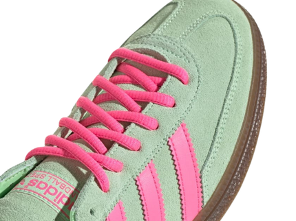 Adidas Handball Spezial "Semi Green Spark" IH7498 SneakerMood Upper detail