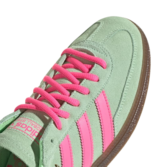 Adidas Handball Spezial "Semi Green Spark" IH7498 SneakerMood Upper detail