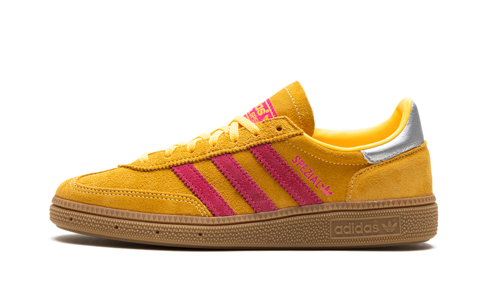 Adidas Handball Spezial Spark Lucid Pink (Women's) JI1406 SneakerMood Side view, toe pointing left