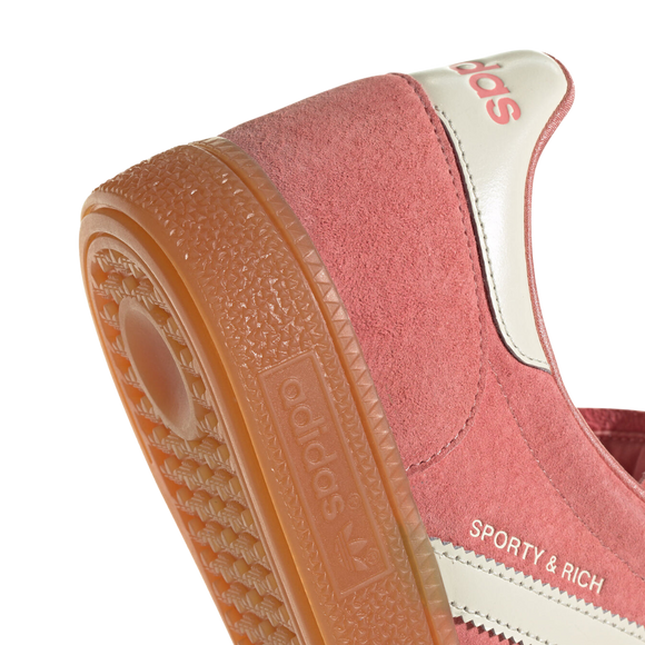 Adidas Handball Spezial Sporty & Rich Pink IH2610 SneakerMood Heel detail