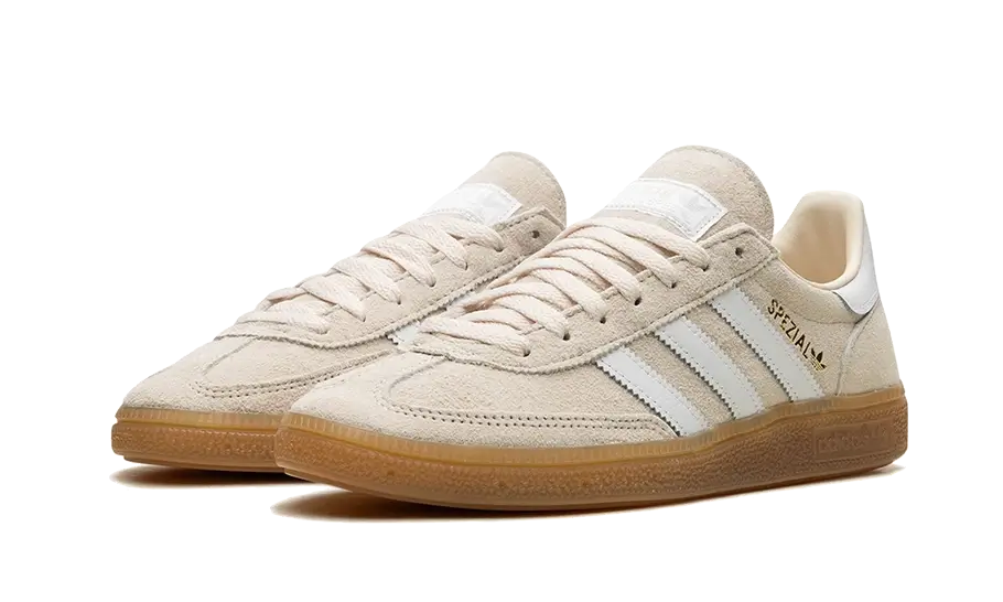 Adidas Handball Spezial Wonder White ID8778 SneakerMood Pair, front three-quarter view