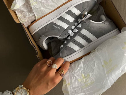 Adidas Originals Campus 00s Grey HQ8707 SneakerMood Shoe and box view