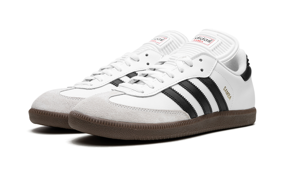 Adidas Samba Classic White 772109 SneakerMood Pair, front three-quarter view