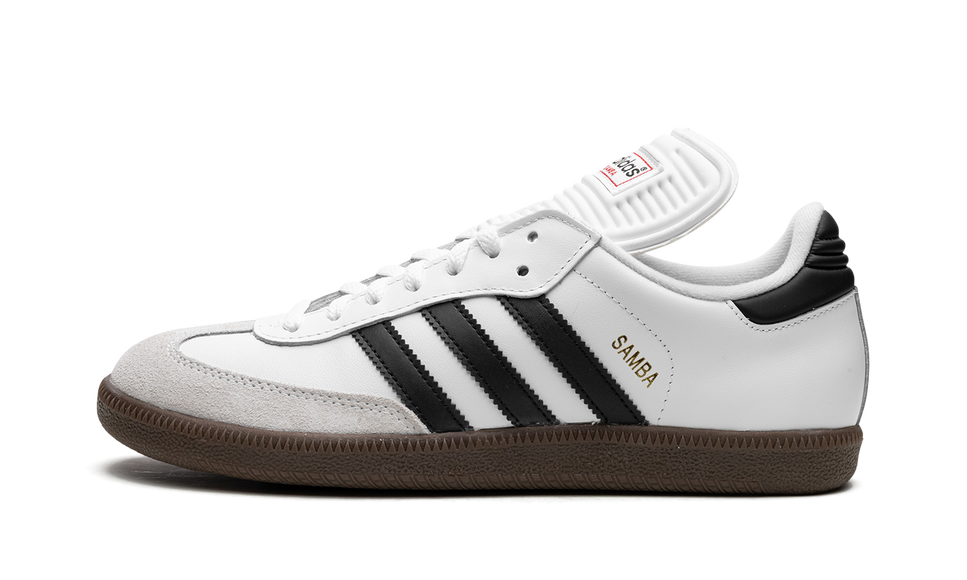 Adidas Samba Classic White 772109 SneakerMood Side view, toe pointing left