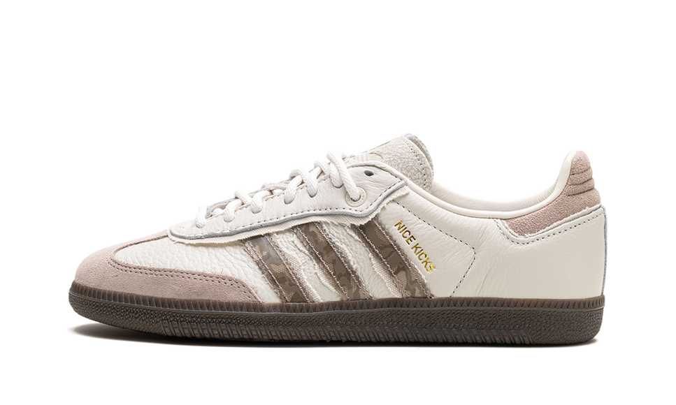 Adidas Samba Consortium Cup Nice Kicks IE0172 SneakerMood Side view, toe pointing left