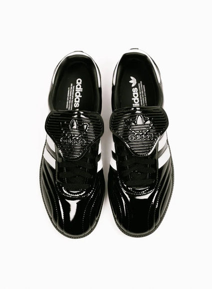 Adidas Samba LT Core Black Patent Leather JI2707 SneakerMood Top view