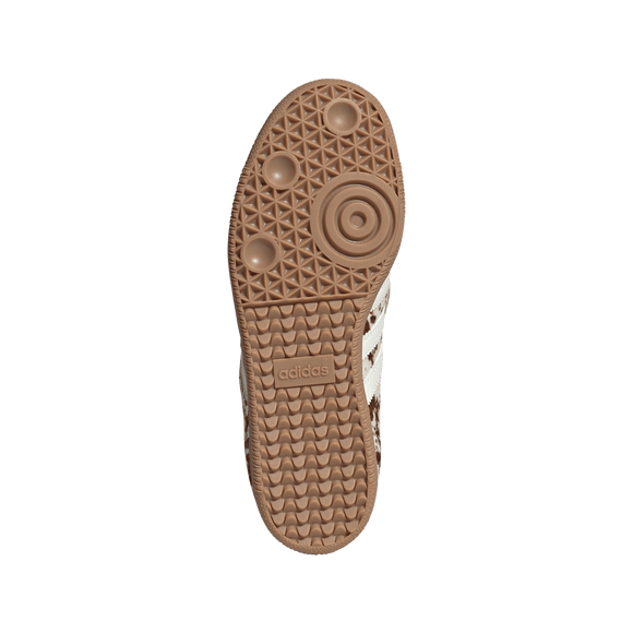 Adidas Samba LT Cow Print Brown White JS3931 SneakerMood Outsole view