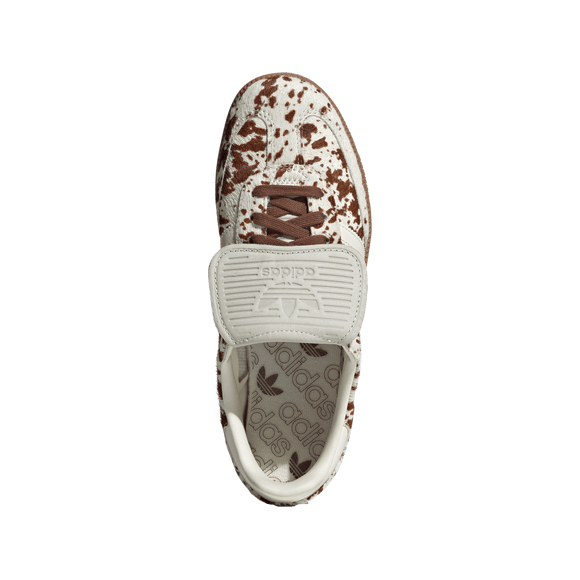 Adidas Samba LT Cow Print Brown White JS3931 SneakerMood Top view