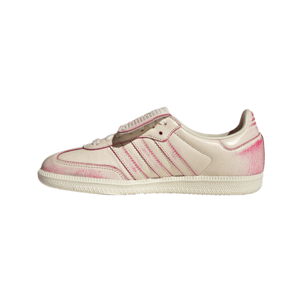 Adidas Samba LT Distressed Pack Cream White (Women's) JR5998 SneakerMood Side view, toe pointing left