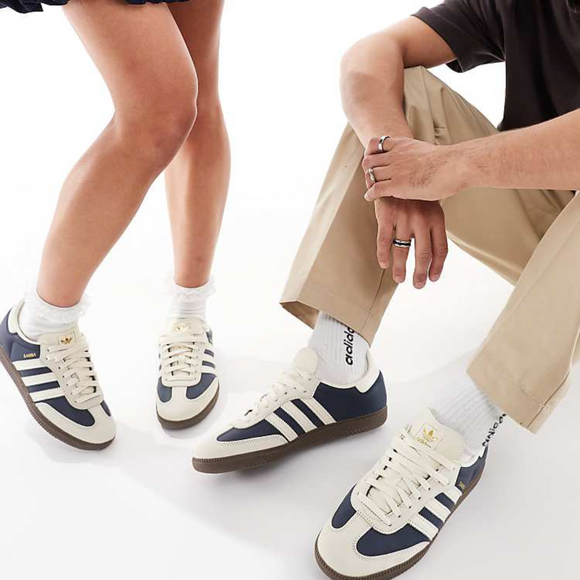 Adidas Samba Night Indigo IG1968 SneakerMood On-foot view