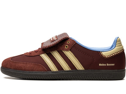 Adidas Samba Nylon Wales Bonner Fox Brown IE0579 SneakerMood Side view, toe pointing left