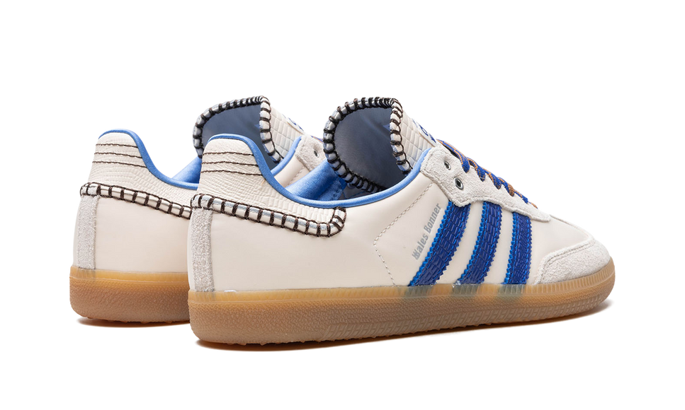 Adidas Samba Nylon Wales Bonner Wonder Clay Royal IH7756 SneakerMood Pair, rear three-quarter view