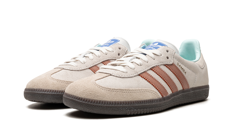 Adidas Samba OG Clay Strata ID2047 SneakerMood Pair, front three-quarter view