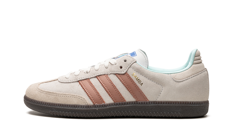 Adidas Samba OG Clay Strata ID2047 SneakerMood Side view, toe pointing left