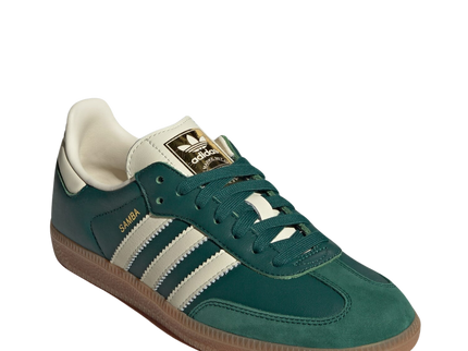 Adidas Samba OG Collegiate Green Cream White (W) IE0872 SneakerMood Front three-quarter view