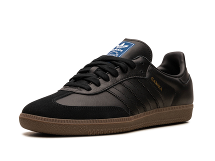 Adidas Samba OG Core Black Gum IE3438 SneakerMood Front three-quarter view