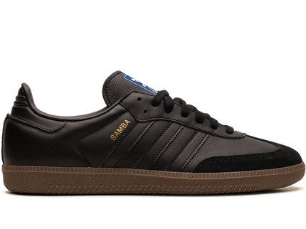 Adidas Samba OG Core Black Gum IE3438 SneakerMood Side view, toe pointing right