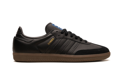 Adidas Samba OG Core Black Gum IE3438 SneakerMood Side view, toe pointing right
