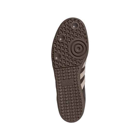 Adidas Samba OG Dark Brown Beige Gum JI0217 SneakerMood Outsole view
