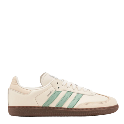 Adidas Samba OG Hazy Green IH2752 SneakerMood Side view toe pointing right