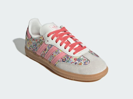 Adidas Samba OG Liberty London Floral Embroidery (GS) JI0280 SneakerMood Front three-quarter view