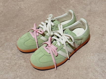 Adidas Samba OG Molly-Mae Matcha KH8706 SneakerMood Pair, styled top view