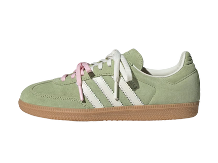 Adidas Samba OG Molly-Mae Matcha KH8706 SneakerMood Side view, toe pointing left