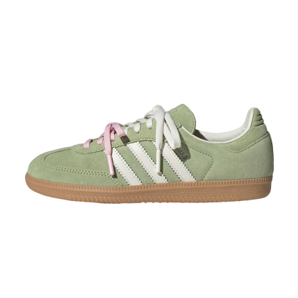 Adidas Samba OG Molly-Mae Matcha KH8706 SneakerMood Side view, toe pointing left