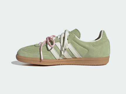 Adidas Samba OG Molly-Mae Matcha KH8706 SneakerMood Side view, toe pointing left