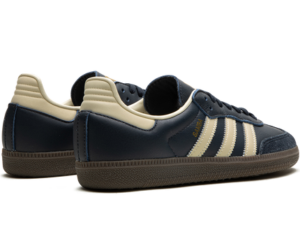 Adidas Samba OG Night Navy Gum ID2056 SneakerMood Pair, rear three-quarter view