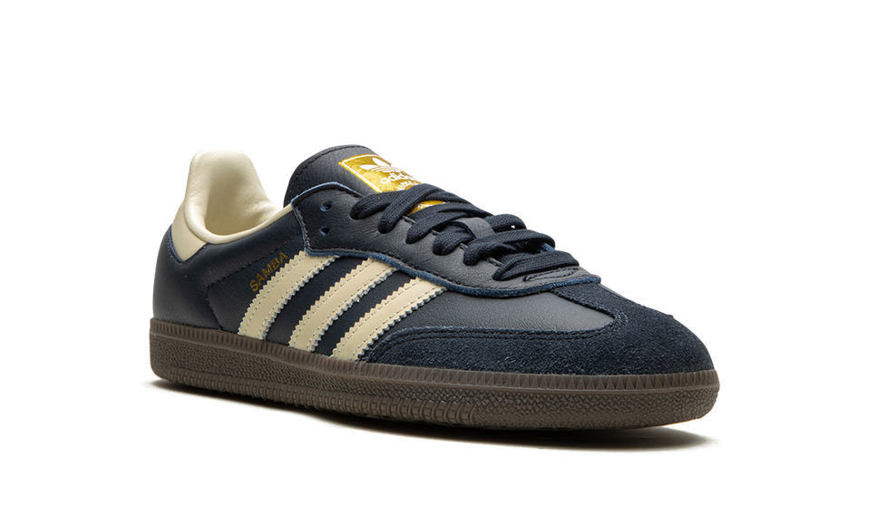 Adidas Samba OG Night Navy Gum ID2056 SneakerMood Front three-quarter view