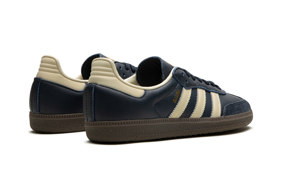 Adidas Samba OG Night Navy Gum ID2056 SneakerMood Pair, rear three-quarter view