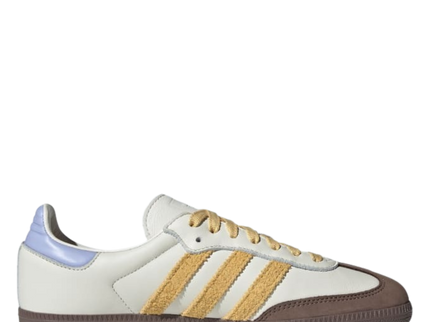 Adidas Samba OG W Off White / Oat / Violet Tone IE0875 SneakerMood Side view toe pointing right