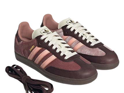 Adidas Samba OG W "Warn Clay" JI2682 SneakerMood Pair front three-quarter view