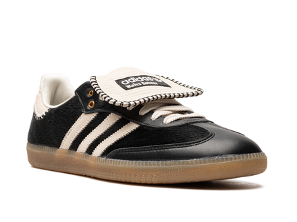 Adidas Samba Pony Tonal Wales Bonner Core Black IE0580 SneakerMood Front three-quarter view