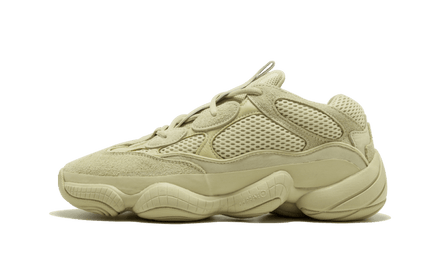 Adidas Yeezy 500 Desert Rat Super Moon Yellow DB2966 SneakerMood Side view, toe pointing left