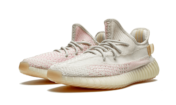 Adidas Yeezy Boost 350 V2 Light GY3438 SneakerMood Pair, front three-quarter view