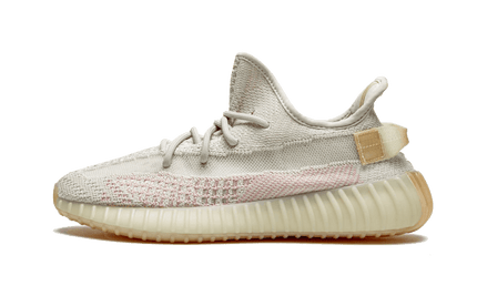 Adidas Yeezy Boost 350 V2 Light GY3438 SneakerMood Side view, toe pointing left