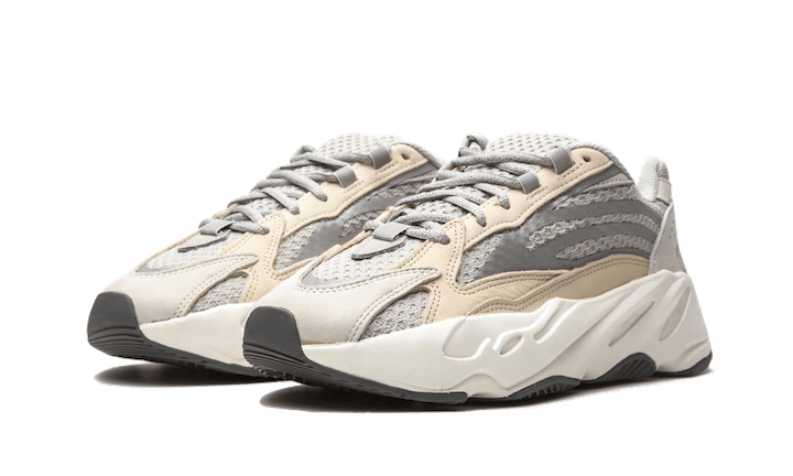 Adidas Yeezy Boost 700 V2 Cream GY7924 SneakerMood Pair, front three-quarter view