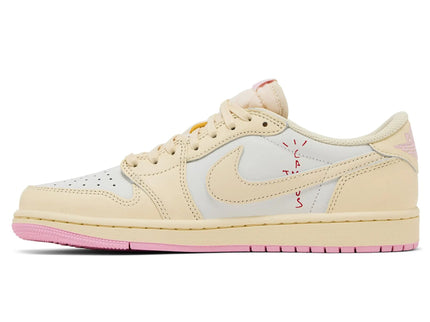 Air Jordan 1 Retro Low OG SP Travis Scott Shy Pink IQ7604-100 SneakerMood Innenseite