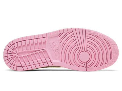 Air Jordan 1 Retro Low OG SP Travis Scott Shy Pink IQ7604-100 SneakerMood Ansicht der Laufsohle