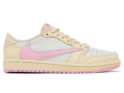 Air Jordan 1 Retro Low OG SP Travis Scott Shy Pink IQ7604-100 SneakerMood Seitenansicht