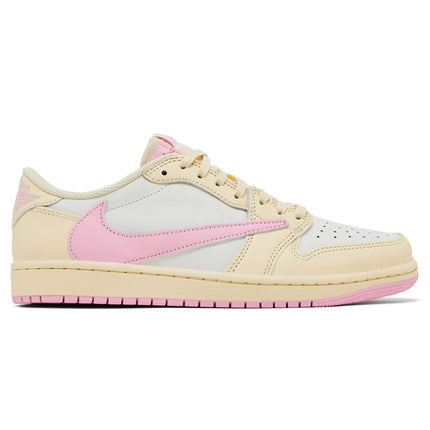 Air Jordan 1 Retro Low OG SP Travis Scott Shy Pink IQ7604-100 SneakerMood Seitenansicht