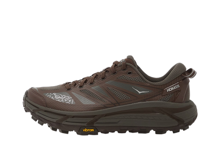 Hoka One One Mafate Speed 2 Asphalt Grey Walnut 1126851-AYW SneakerMood Side view, toe pointing left