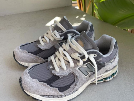 New Balance 2002R Protection Pack Rain Cloud M2002RDA SneakerMood Lifestyle view