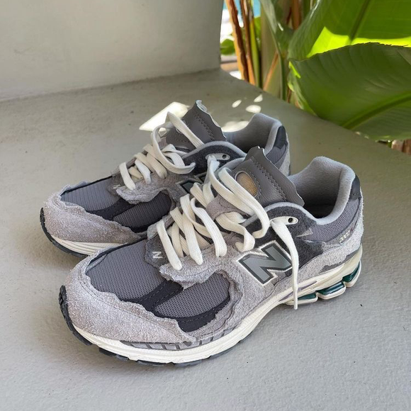 New Balance 2002R Protection Pack Rain Cloud M2002RDA SneakerMood Lifestyle view
