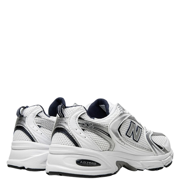 New Balance 530 White Silver Navy - SneakerMood 